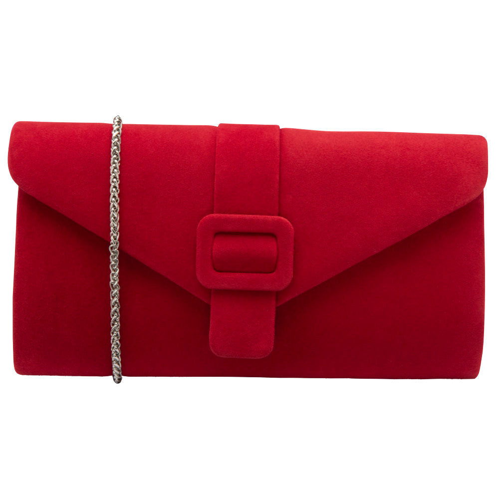 Lotus Aletta Ruby Suede Bag