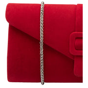 Lotus Aletta Ruby Suede Bag