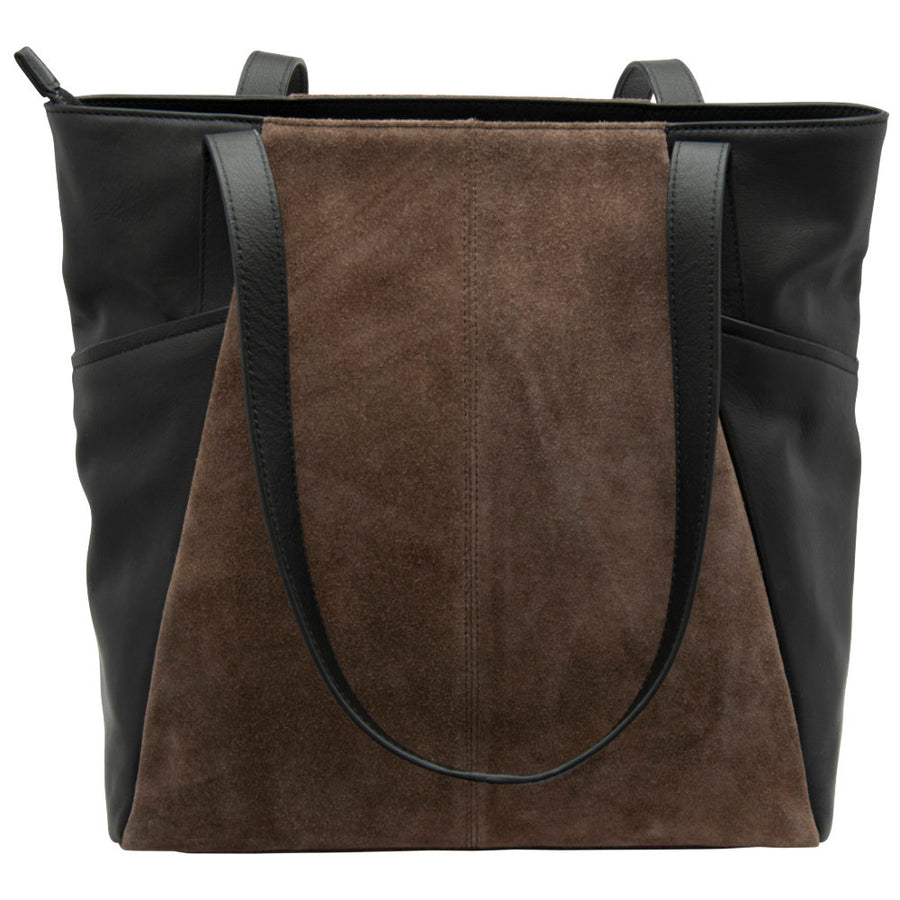 Lotus Amelie Black/Taupe Bag