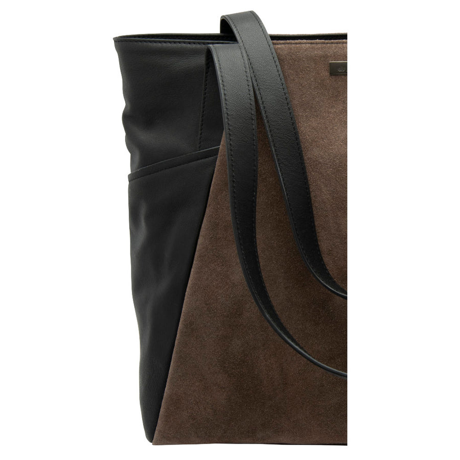 Lotus Amelie Black/Taupe Bag
