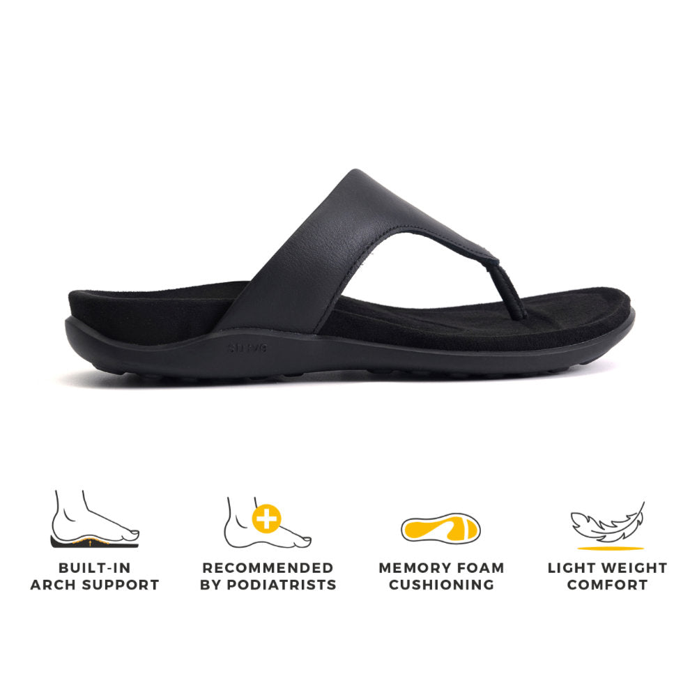 Strive Antibes Black II Sandals