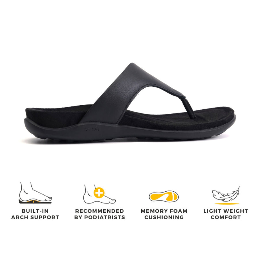 Strive Antibes Black II Sandals