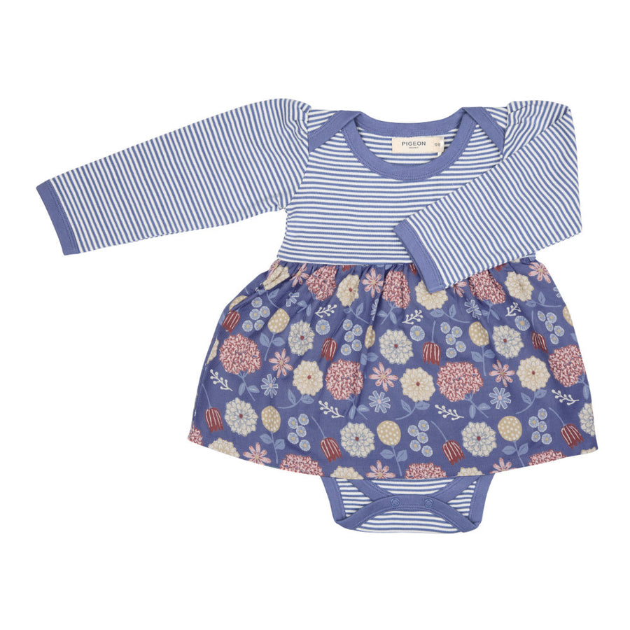 Pigeon Organics Baby Dress, Winter Bloom