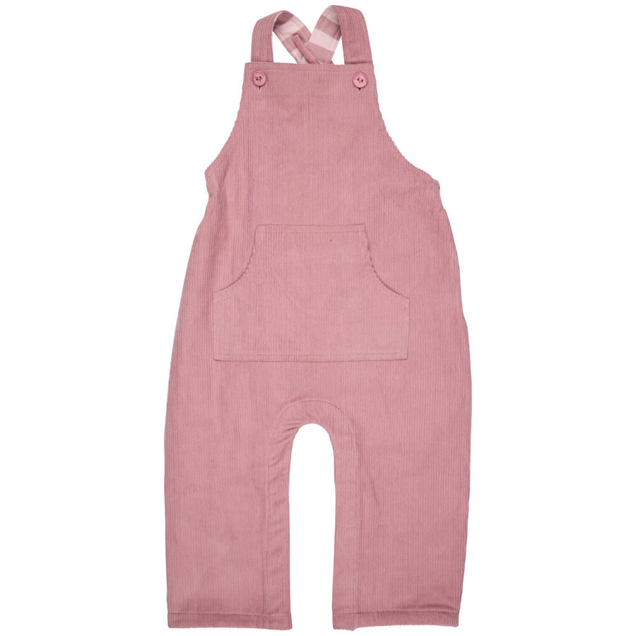 Pigeon Organics Baby Dungarees, Pink