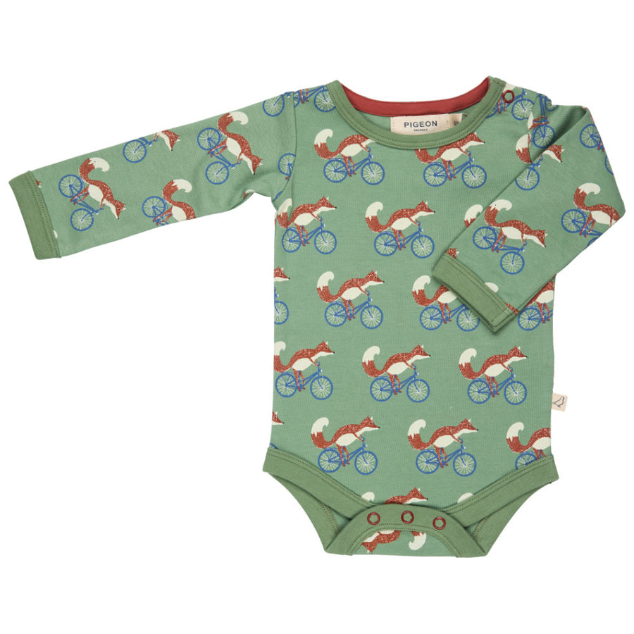 Pigeon Organics Body (Aop), Cycling Fox - Green