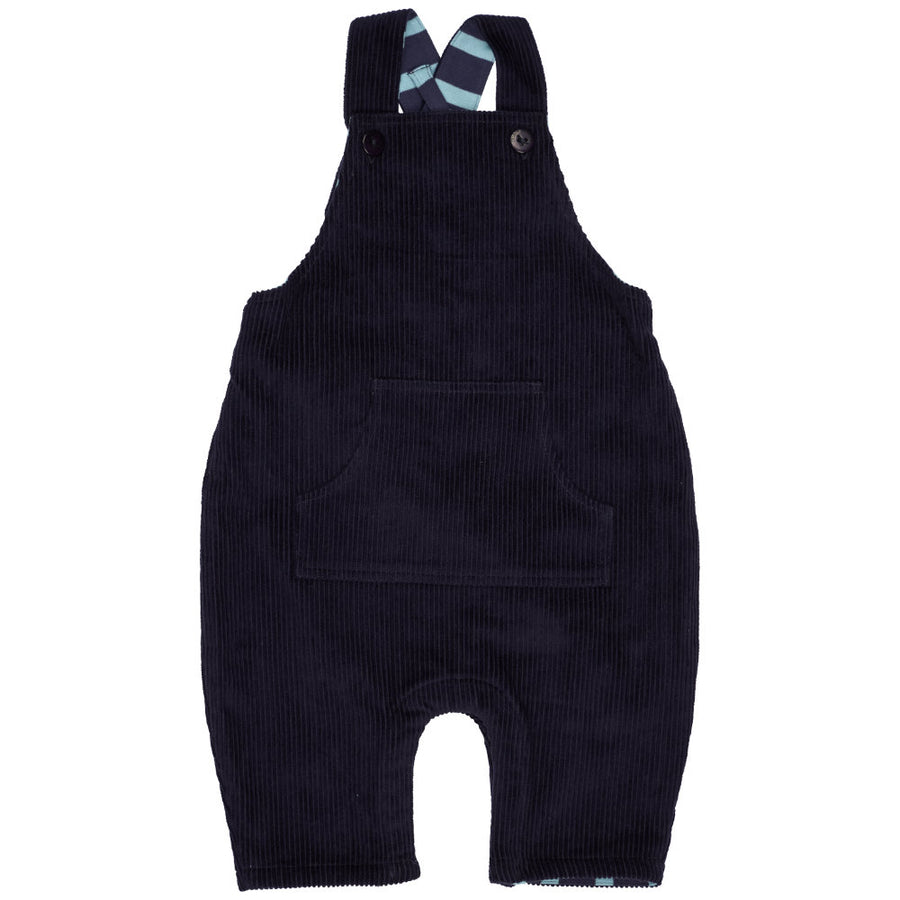 Pigeon Organics Baby Dungarees - Navy