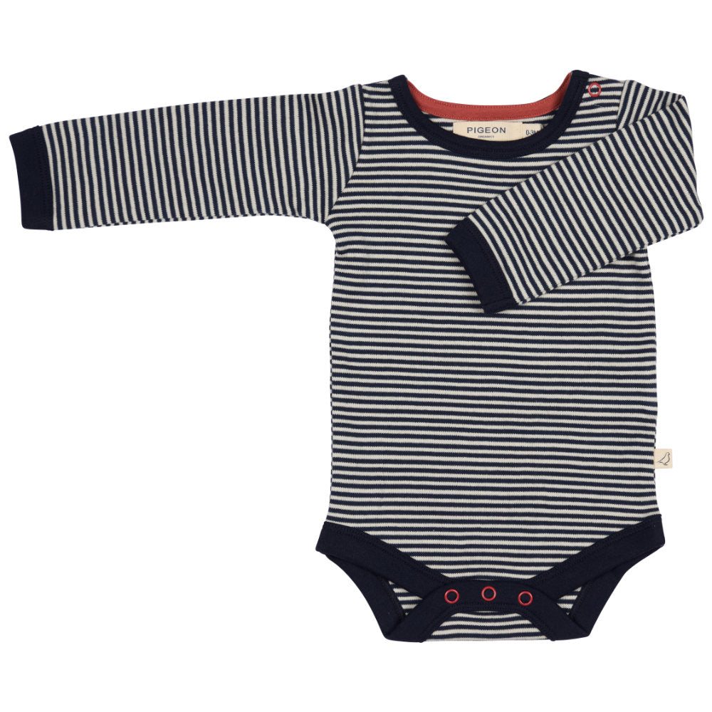 Pigeon Organics Body (Fine Stripe) - Navy
