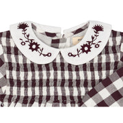 Pigeon Organics Gingham Dress - Fig