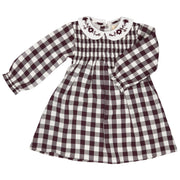 Pigeon Organics Gingham Dress - Fig