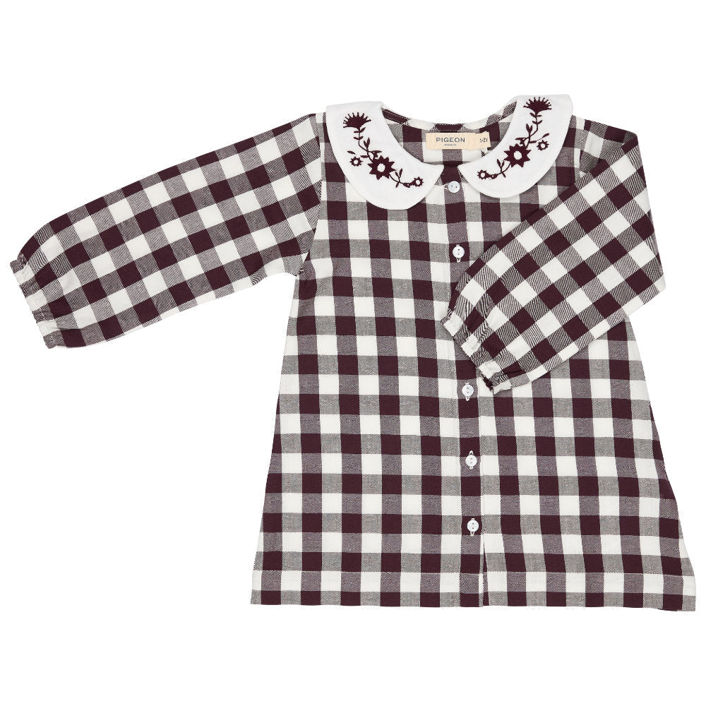 Pigeon Organics Gingham Top - Fig