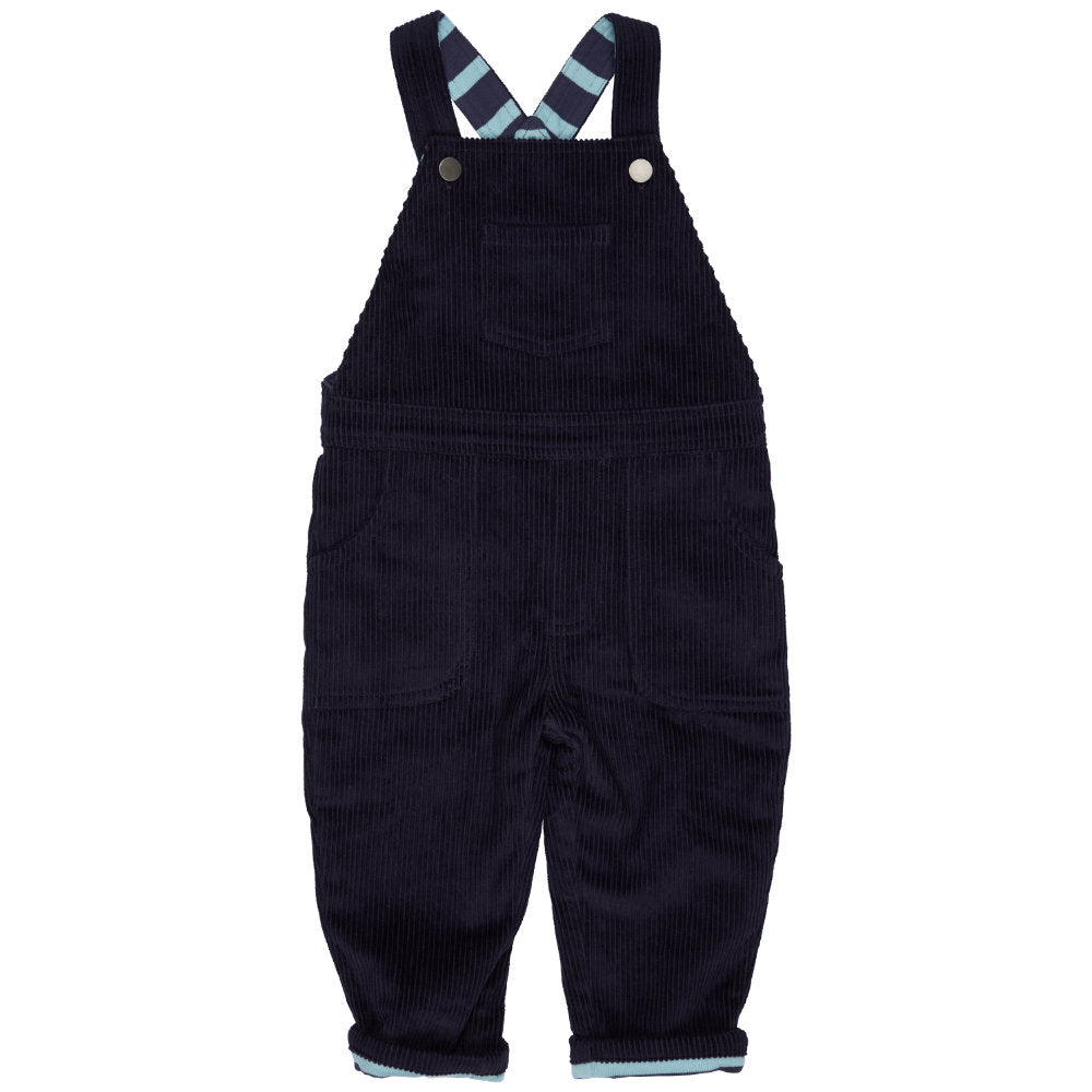 Pigeon Organics Lined Dungarees - Navy