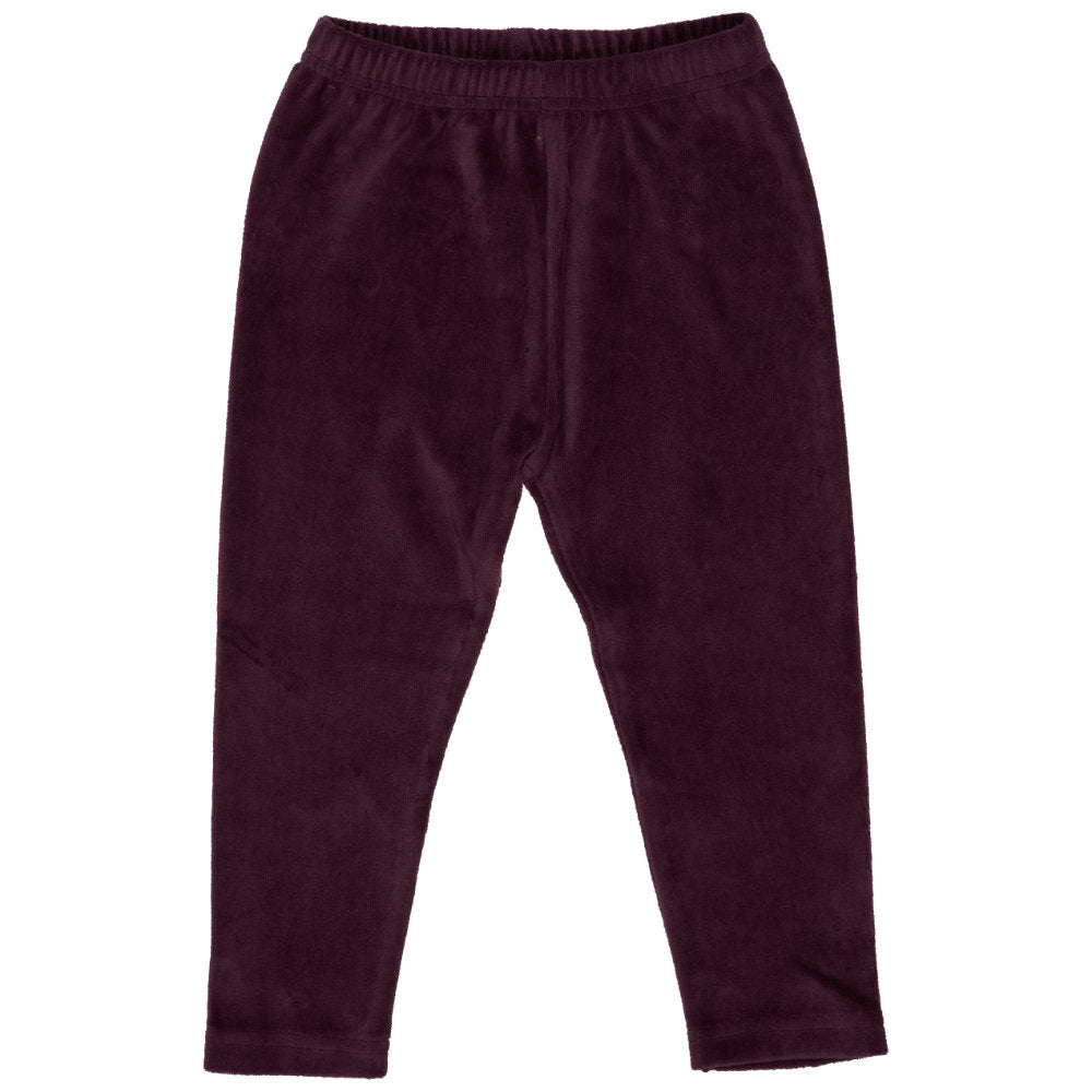 Pigeon Organics Velour Leggings - Fig