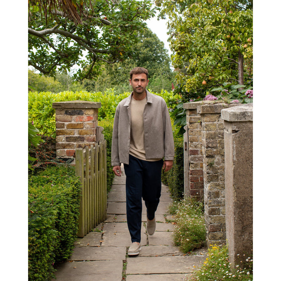Chalk Adam Jacket - Oatmeal