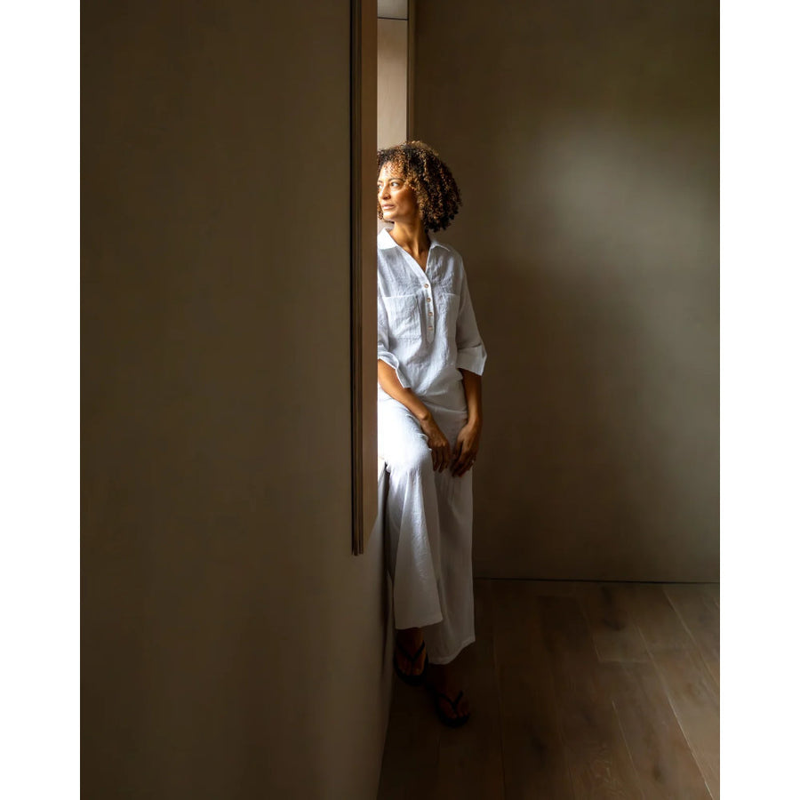 Chalk Adele Trouser - White