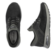 Rieker B1051-00 Mens Black Slip-in Shoes