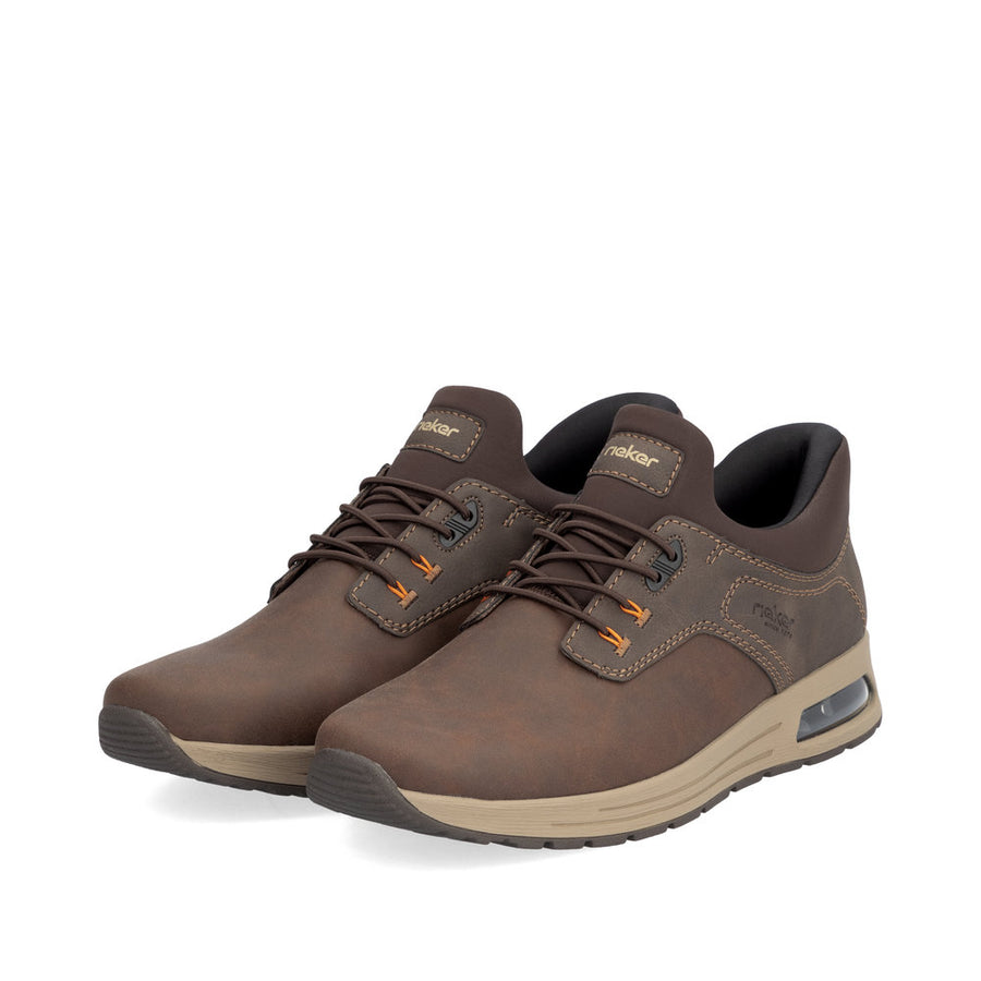 Rieker B1051-25 Mens Brown Slip-in Shoes