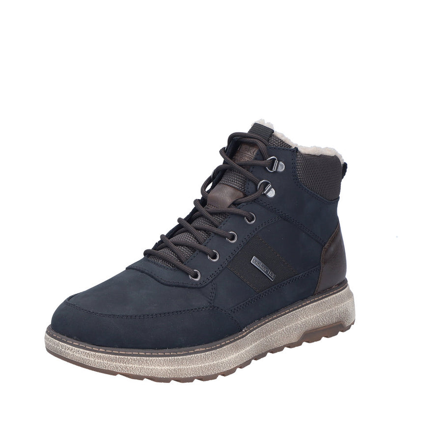 Rieker B5546-14 Stan Navy Water Resistant Boots