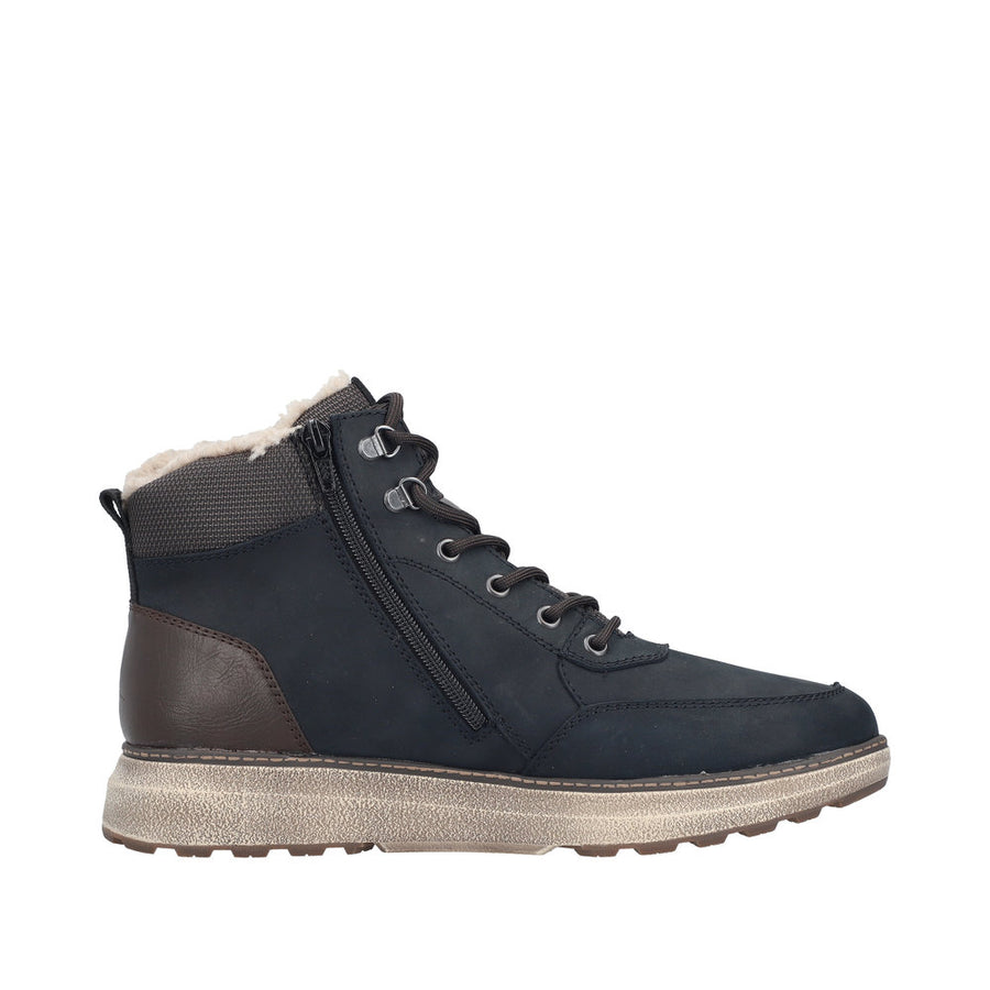 Rieker B5546-14 Stan Navy Water Resistant Boots