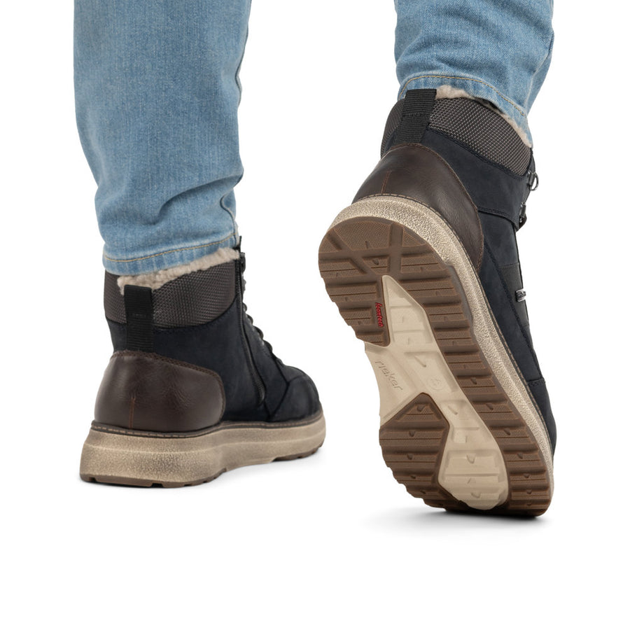 Rieker B5546-14 Stan Navy Water Resistant Boots