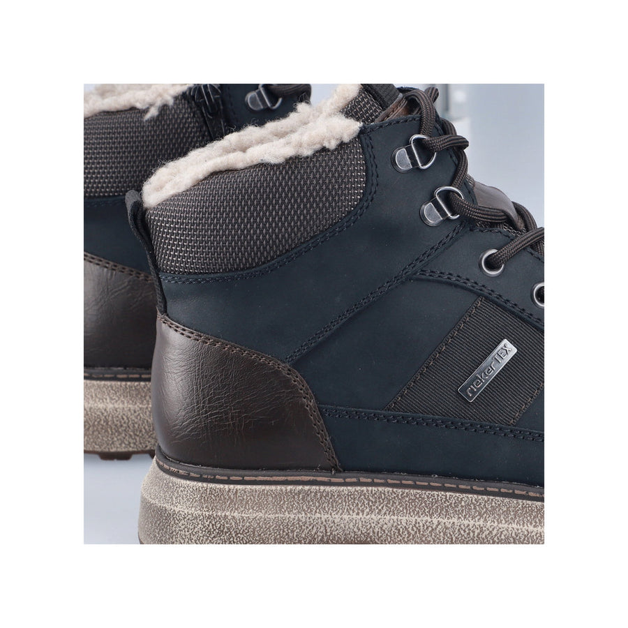Rieker B5546-14 Stan Navy Water Resistant Boots