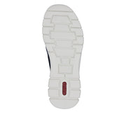 Rieker B7796-14 Navy Slip-in Textile Trainers