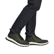 Rieker B8124-54 Stanley Green/Black Water resistant Boots