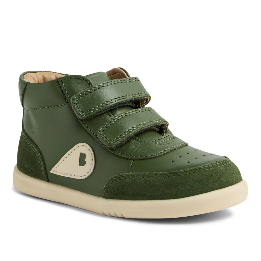 Bobux Champ High I-Walk Bronze Green Leather Boots