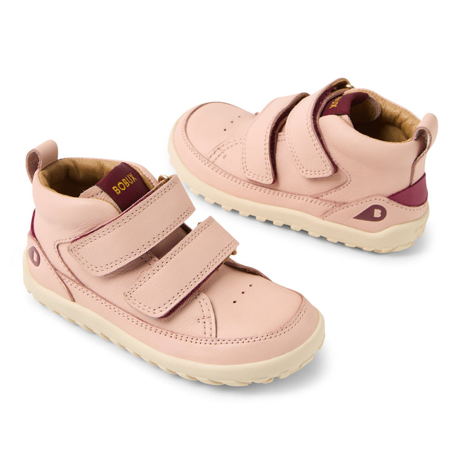 Bobux Trek I-Walk Cameo Rose Leather Boots