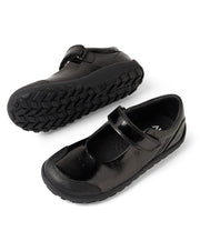 Bobux Hula Kid Plus Black Patent BAREFOOT School Shoes