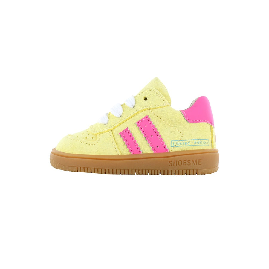 Shoesme BN26S002-M Yellow Pink Trainers