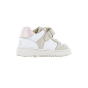 Shoesme BN26S032-H Beige Pink Glitter Trainers