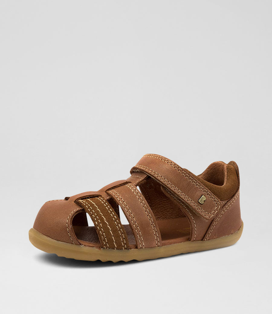 Bobux Roam Step Up Caramel Sandals