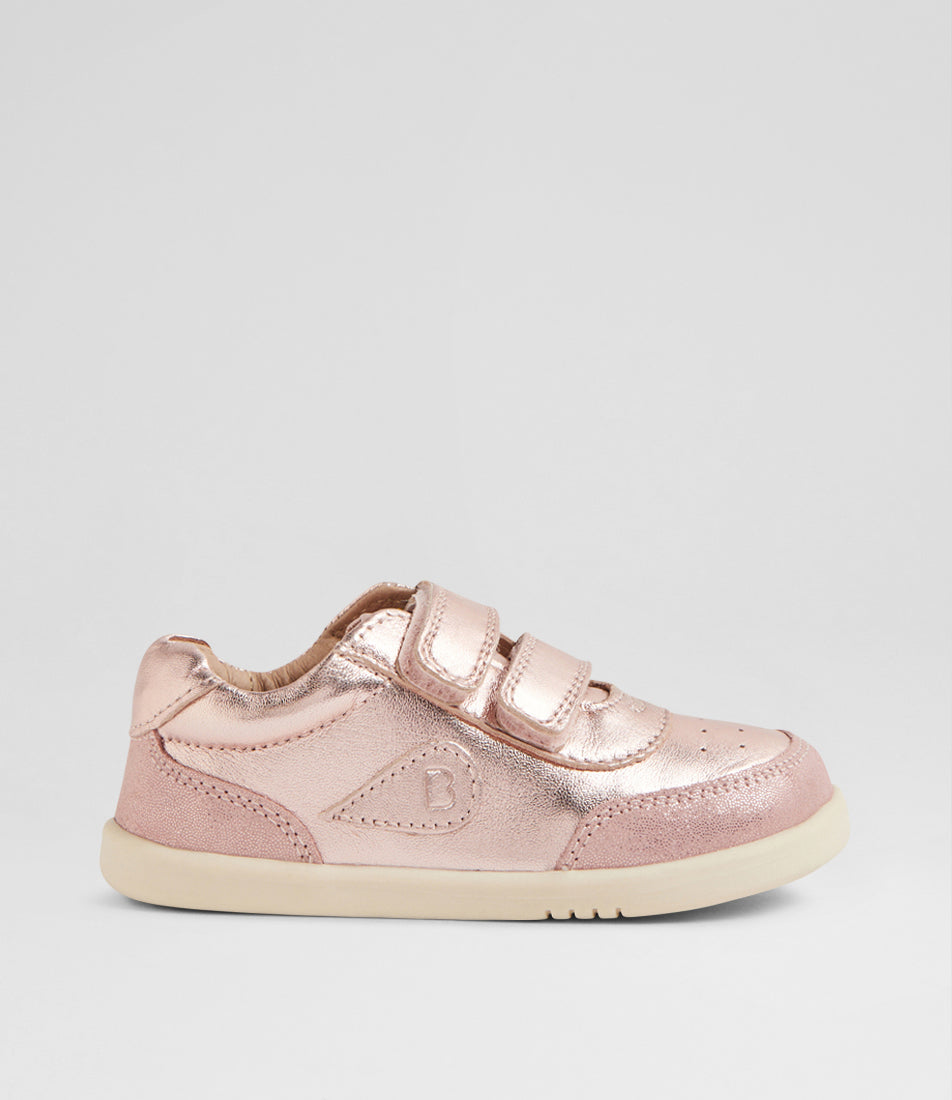 Bobux Champ I-Walk Rose Gold Sneakers