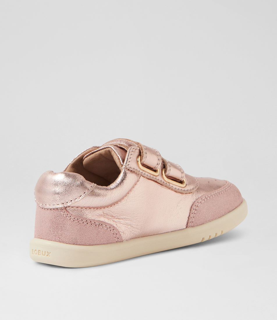 Bobux Champ I-Walk Rose Gold Sneakers
