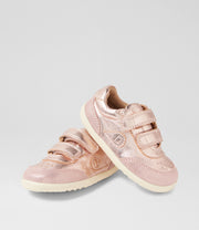 Bobux Champ Step Up Rose Gold Sneakers