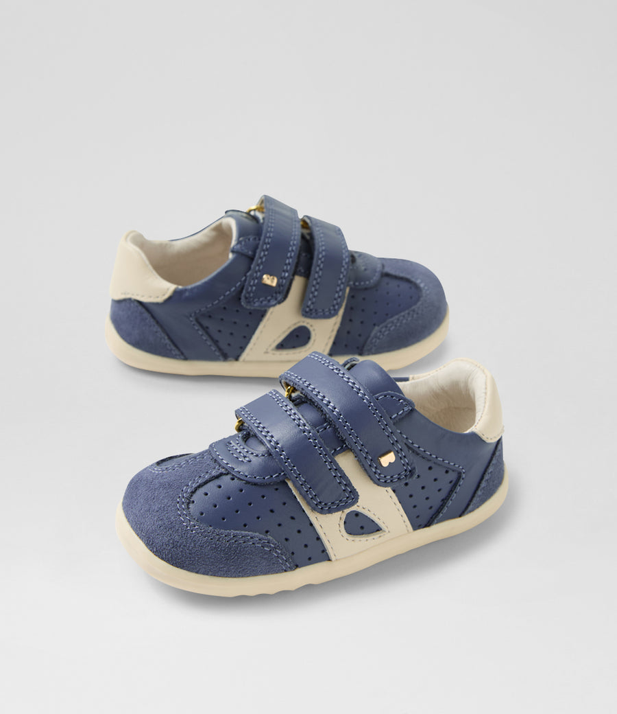 Bobux Titan Step Up Vintage Indigo Sneakers