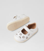 Bobux Heather Step Up White Shoes