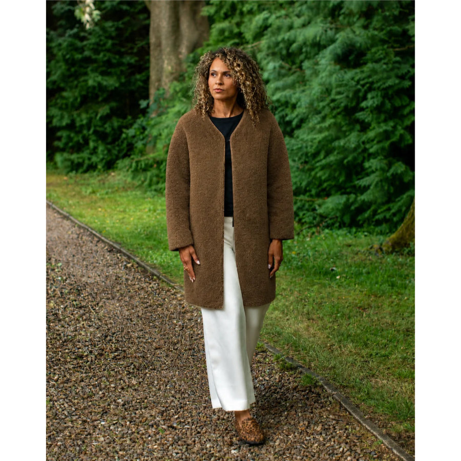 Chalk Bev Coat Tobacco