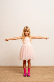 Bob and Blossom Pink Moon And Stars Dress D63