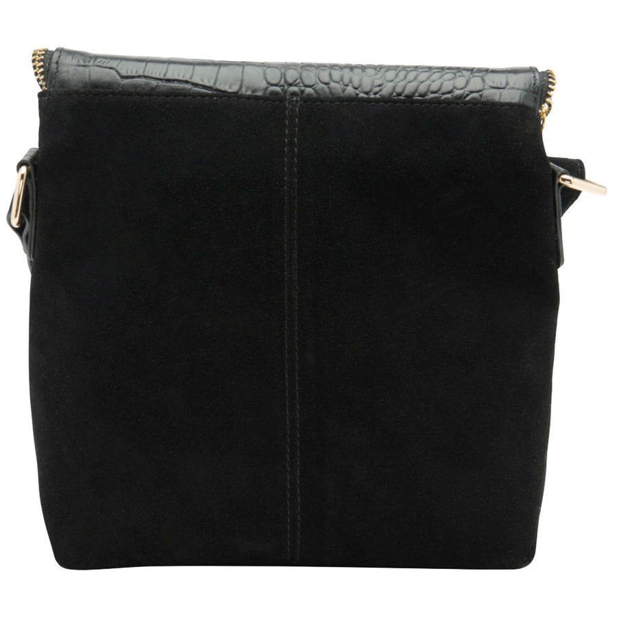 Lotus Chantelle Black/Croc Bag