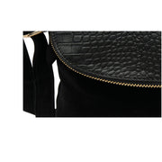 Lotus Chantelle Black/Croc Bag