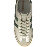 Gola Torpedo Glimmer Gold/Evergreen Womens Trainers
