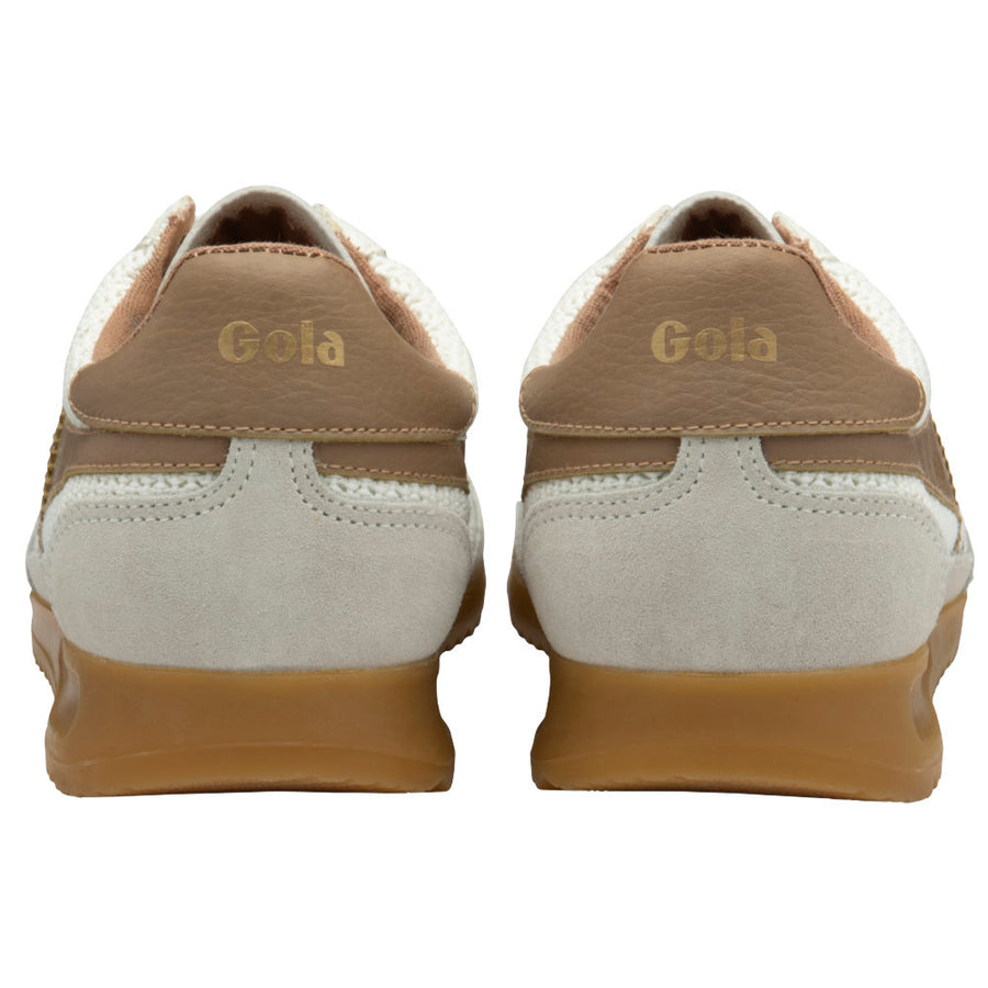 Gola Tornado Zephyr Off White/Light Caramel Womens Trainers