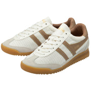 Gola Tornado Zephyr Off White/Light Caramel Womens Trainers