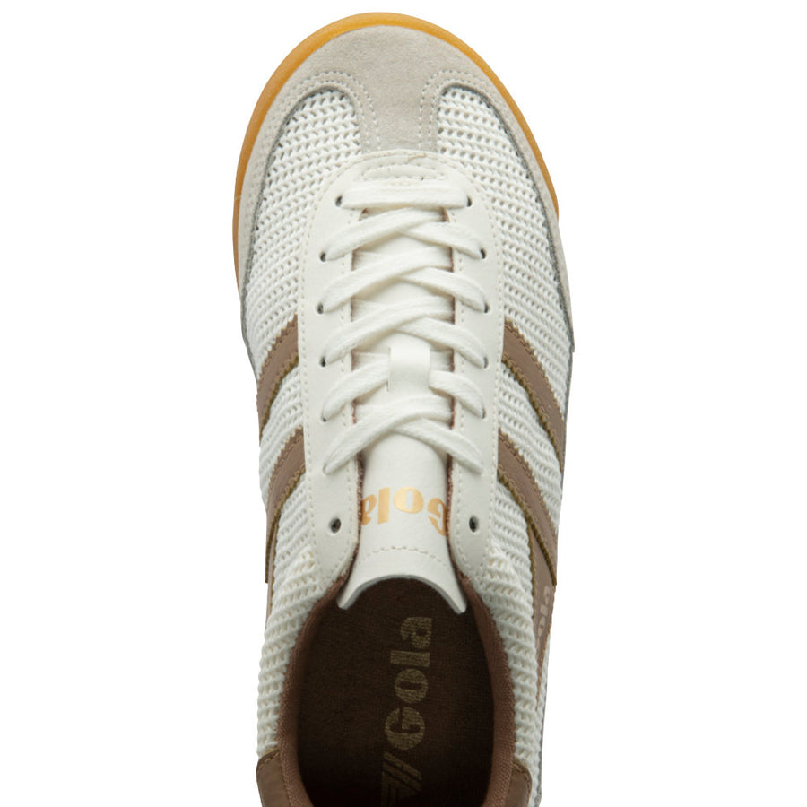 Gola Tornado Zephyr Off White/Light Caramel Womens Trainers