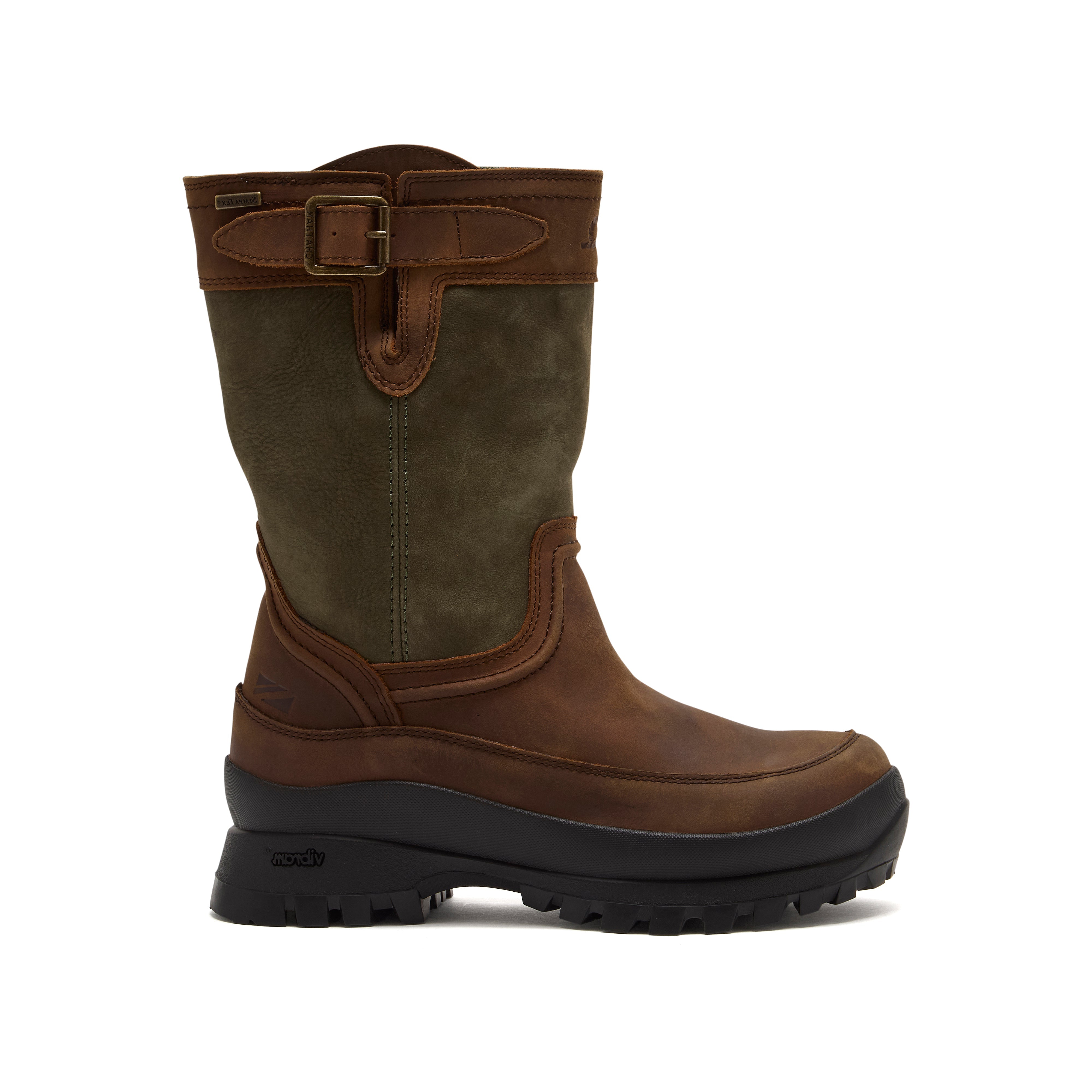 Chatham Windsor Dark Brown/Green Boots