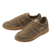 Gola Cyclone Marque Tobacco/Gum Mens Trainers