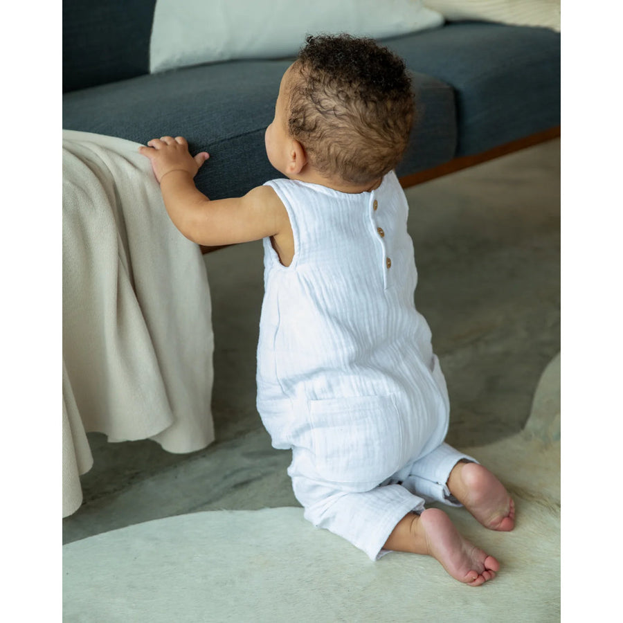 Chalk Cygnet Jumpsuit - White