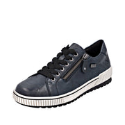 Remonte D0700-15 Navy Wide Fit Waterproof Casual Shoes