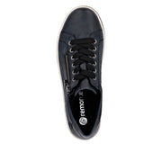Remonte D0700-15 Navy Wide Fit Waterproof Casual Shoes